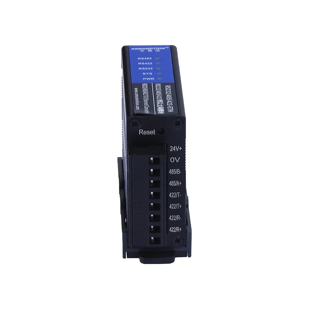 Din Rail RS232 RS485 RS422 to Ethernet Serial Server Module ETH Converter IOT 232-485-422-ETH Signal RTU to Modbus TCP Network