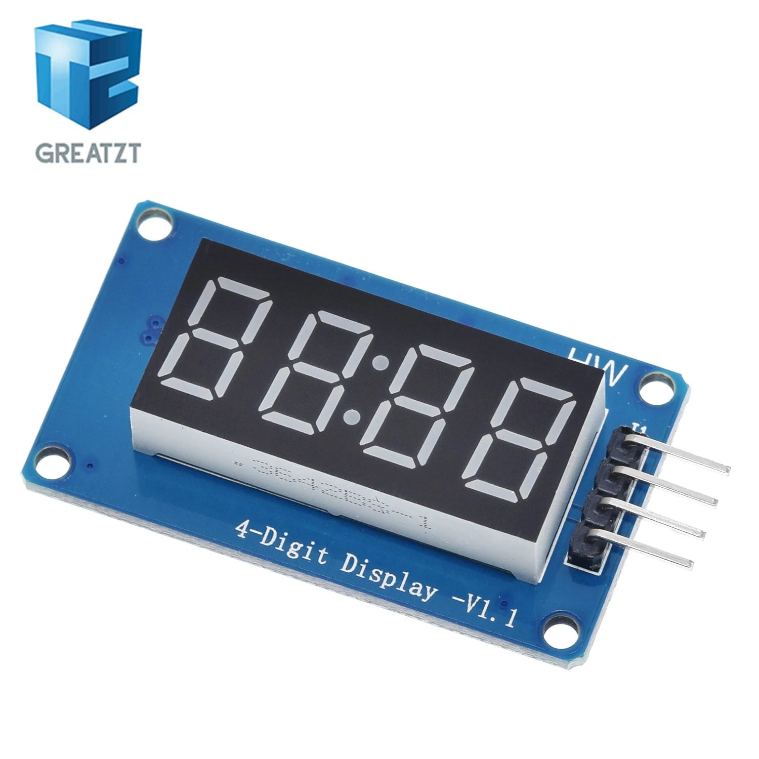 TM1637 LED Display Module For Arduino 7 Segment 4 Bits 0.36Inch Clock RED Anode Digital Tube Four Serial Driver Board Pack