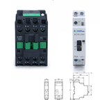 Ac Contactor 220V Din Rail Modular Single Phase 16A 25A Mini 24V 220 V 2No 2Nc 110V Electric 230V Silent Electronic Relay Rele D