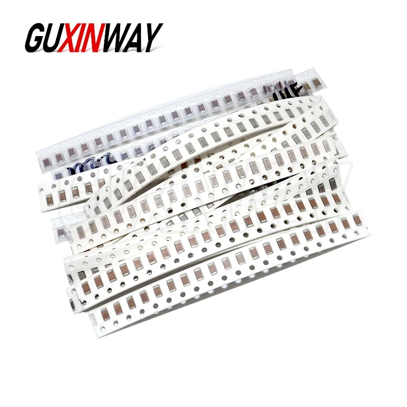 16/36Values 1206 0805 0603 SMD 1pF-10uF 22PF 47PF 22NF 100NF 2.2UF 4.7UF Ceramic Capacitors assortment kit