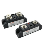 Industrial Solid State Relay SSR Module Single Phase Input 3-32VDC Output 24-480VAC Industrial 60A 80A 100A 120A 150A 200A 300A