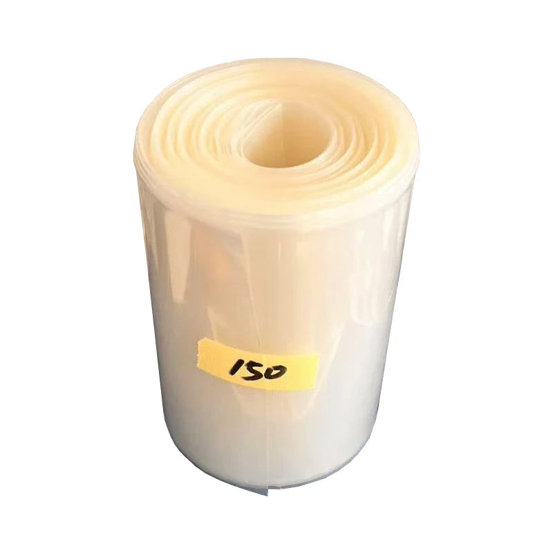 1kg Transparent PVC Heat Shrinkable Tube 18650 Battery Shrink Film Insulation Heat Shrinkable Tube 21700 Battery Shrink Film