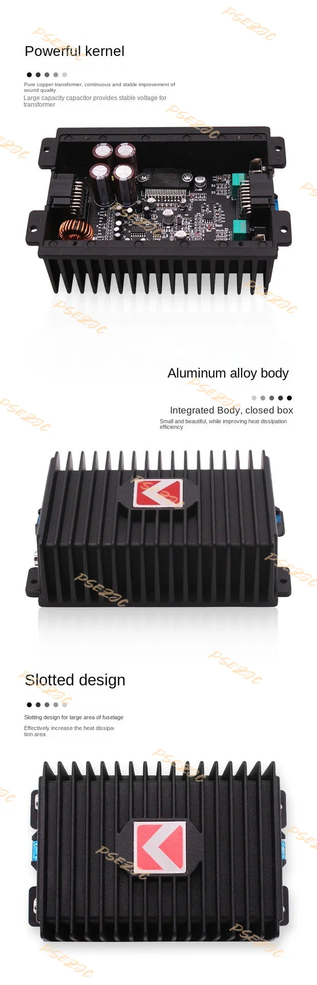 4-Channel Car Audio Modification for Android Dedicated Four Way DSP Car Audio Amplifiers