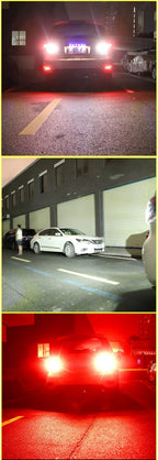 2/6pcs T15 Reverse Light W16W Led Super Bright 10W Canbus Backup Light Car Park Light White Red 12V