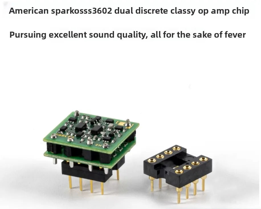 U.s. imported sparko's labs ss3602 discrete op-amp chip - high-quality audiophile-grade upgrade replacement