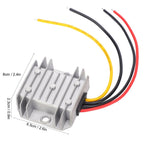24V to 12V DC Power Converter 10A 120W Stable Output Voltage Buck Converter Waterproof Efficient Switching Power Supply