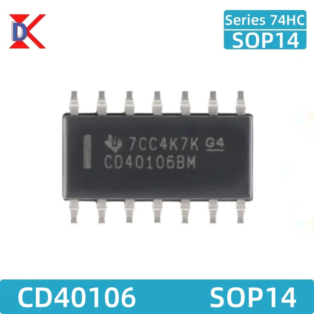 Logic gate IC chip 10PCS CD4011 CD4001 CD4094 CD4060 CD4069 CD40106 CD4051 CD4052 CD4053 CD4093 CD4013 CD4017 SOP14 SOP16