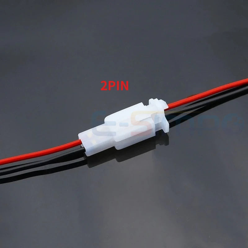 1set 2.8mm 2/3/4/6/9 pin Automotive Quick connection Electrical wire connector Male Female cable terminal plug Kits Motorcycle