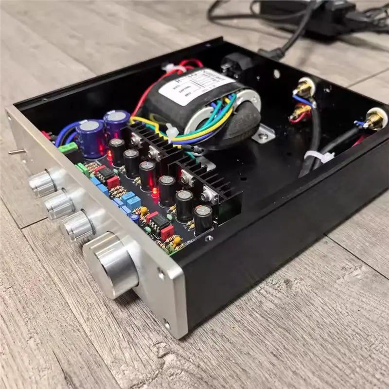 CJSD-Bluetooth Hi-Fi Preamp Board M5 Class A Parallel Design, Tube Sound Tone Preamplifier High-Fidelity Tube-Sounding Board