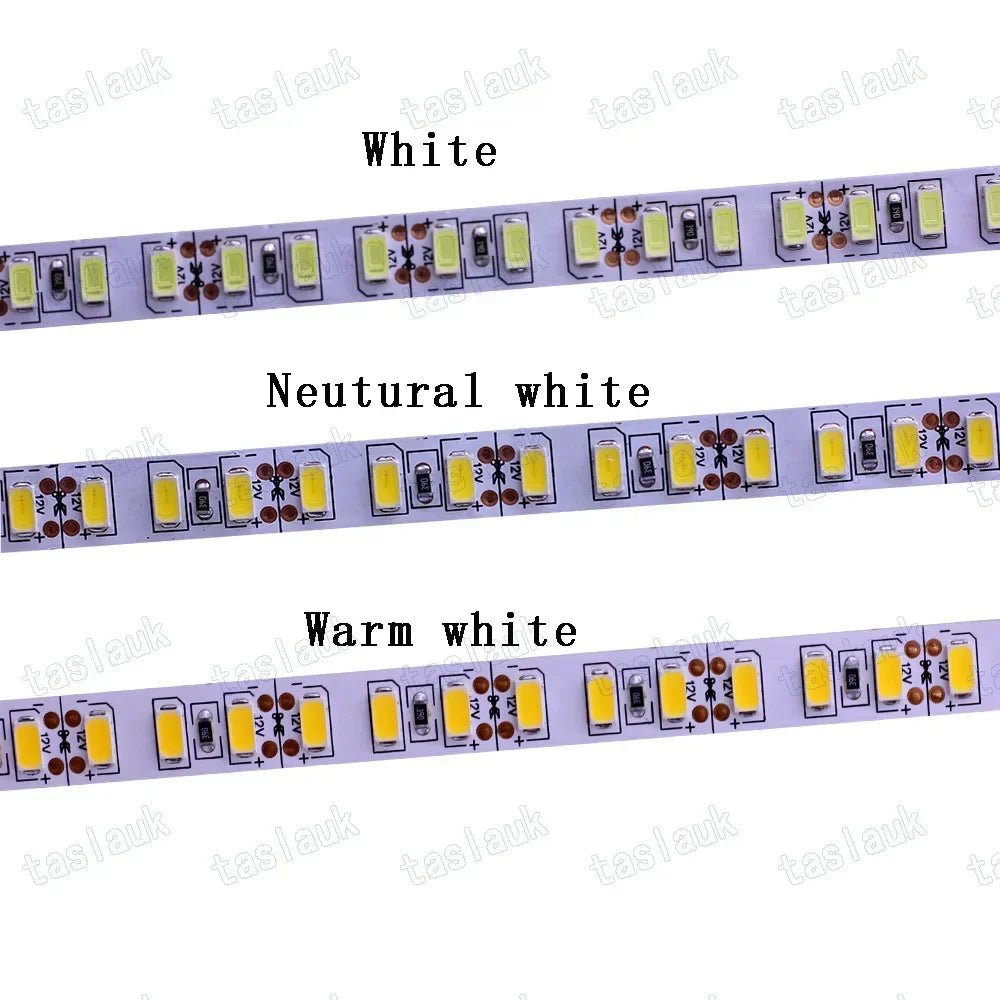 120Leds/m 5M LED Strip SMD 5730 Flexible LED Tape Light SMD 5630 Not Waterproof White /Warm White 4000K NW DC12V