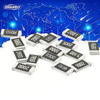 100PCS 1206  SMD Resistor 1% 1 10 100 150 220 330 470 1R~1MΩ 1K 2.2K 3.3K 4.7K 10K 100K 200K 1R 10R 100R 200R 220R 330R Ohm