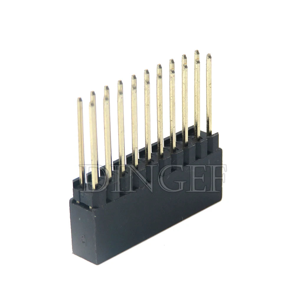 2.54mm 2x10P/16P/20P/25P/32P/40 Pin Female Stacking Header Connector Dual Row 2x20P PC104 For Raspberry Pi 2 Mode