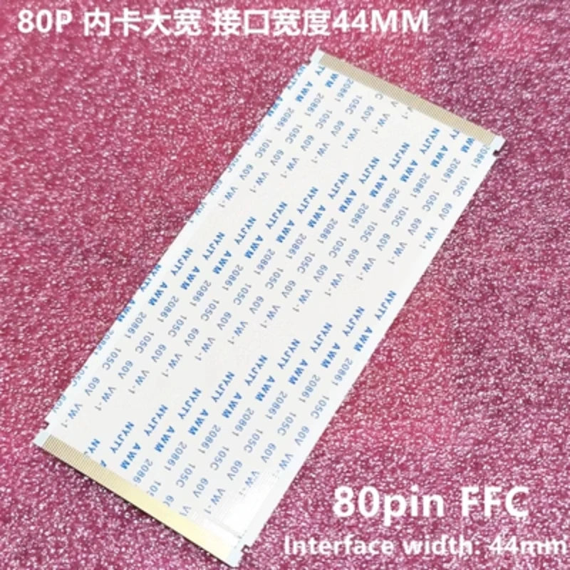1pcs Gold-plated Ffc Fpc Flat Flexible Cable Awm 20706 105c 60v Vw-1 0.5mm Pitch 40/50/55/60/68/80/96 Pin