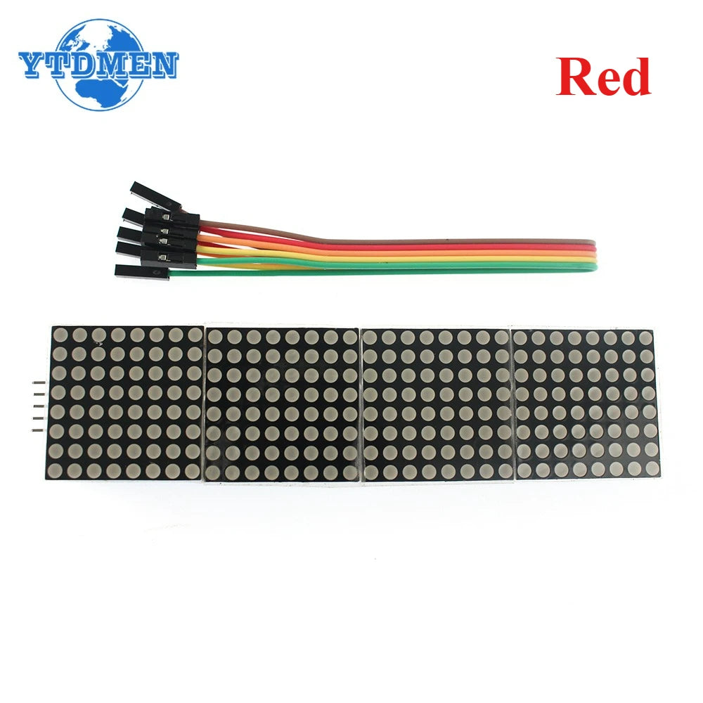 1PCS MAX7219 Module LED Microcontroller Display Dot Matrix Module 5V for Arduino DIY KIT 8x8 Red/Blue/Green