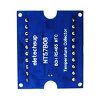 Modbus RTU RS485 NTC Thermocouple Sensors Paperless Recorder Controller 8CH Temperature & Resistance Acquisition Board