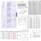 1.25mm PH2.0mm XH2.54mm MX3.0mm VH3.96mm Pitch Terminal Male Female Pin sm Dupont Connector Kit