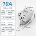 10A 25A 40A 60A 80A 100A Single Phase Slim SSR Solid State Relay With Heat Sink Industrial Relay DIN Rail Mount