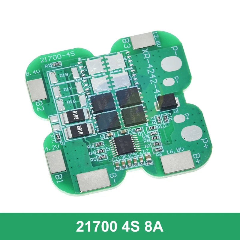 4S 21700 BMS 20A 15A 8A Charging Module 16.8V Li-ion Lithium Battery Charge Board Protection Board for Drill Motor Electric Tool