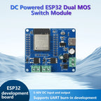 DC 5-60V 2/4 Way Mos Switch Module On-Board Esp32-32E Module Wifi Bluetooth ESP Development Board Type C