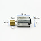 Mini 10mm*12mm Vibration Motor DC 3V 5V 6V Strong Vibration Small N20 Vibrator Motor Beauty Instrument Massager