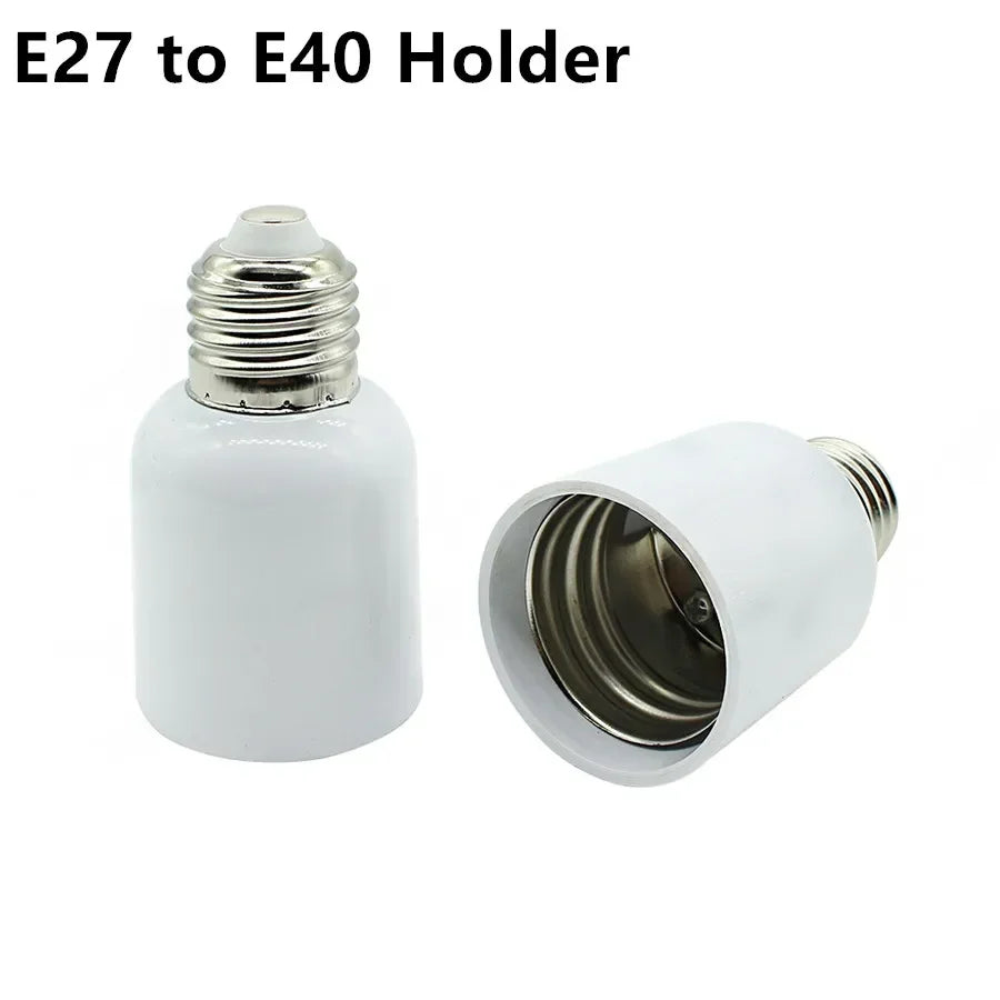 2pcs E26 E27 E39 E40 Gu10 Gu24 MR16 G5.3 G23 G24 G9 B22 BA15D BA15S LED CFL Lamp Holder Light Socket Converter Extension Adapter