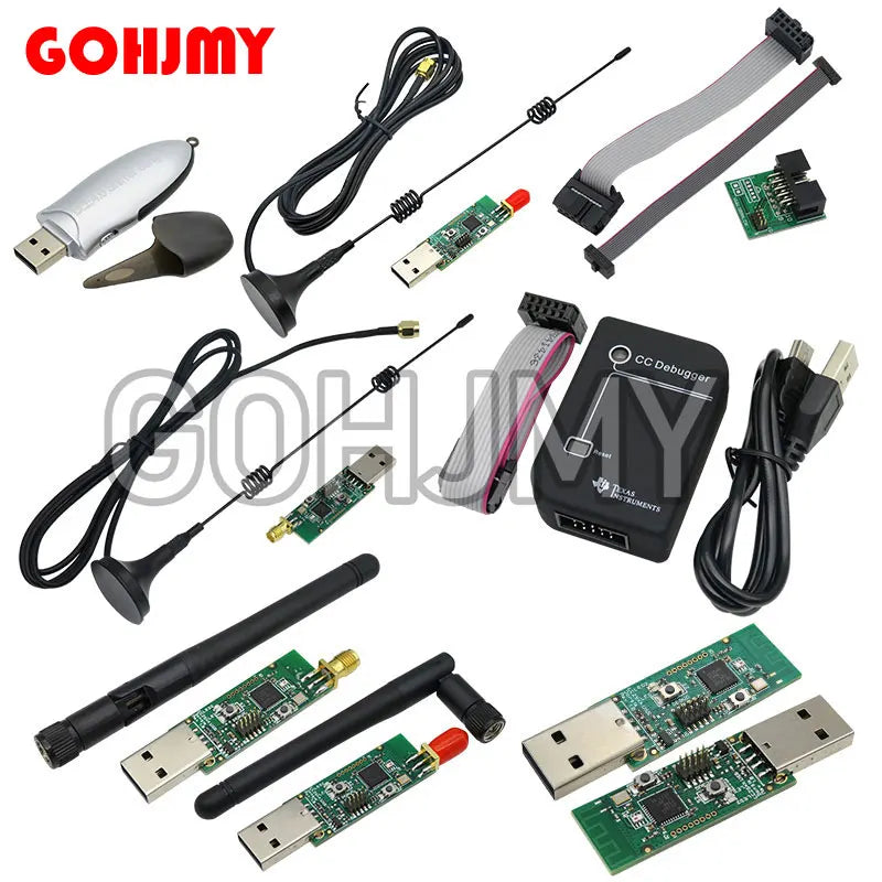 CC2531 CC2540 Zigbee Sniffer Wireless Board Bluetooth BLUE 4.0 Dongle Capture Module USB Programmer Downloader Cable Connector