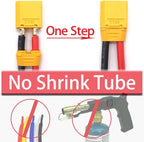 XT90 Male Female Connector Plug Welding Terminal Plugs for RC Lipo Battery Drone Boat Airplane Wire Cable Connectors Adapter