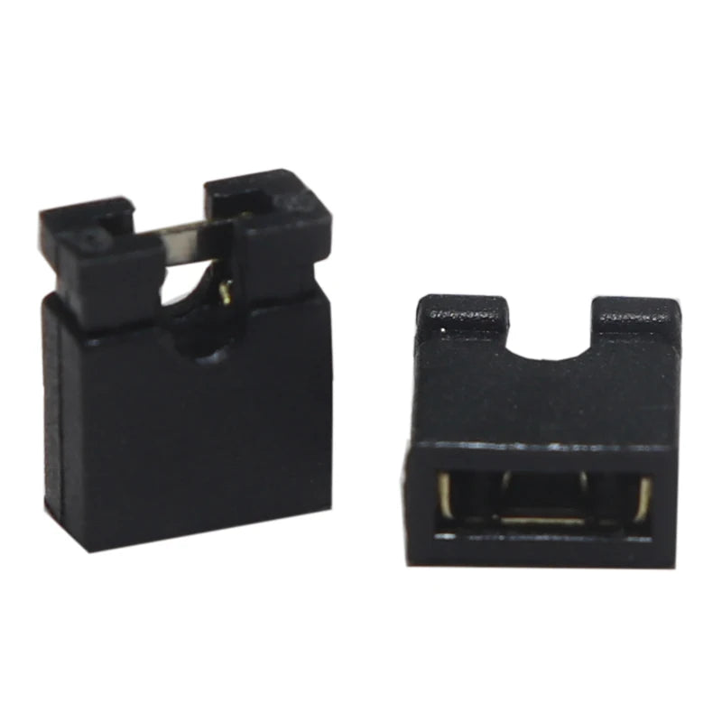 【300-100PCS】Pitch 2.54mm Pin Header Jumper Shorted Cap & Headers & Wire Housings Black Yellow White Green Red Blue For Arduino