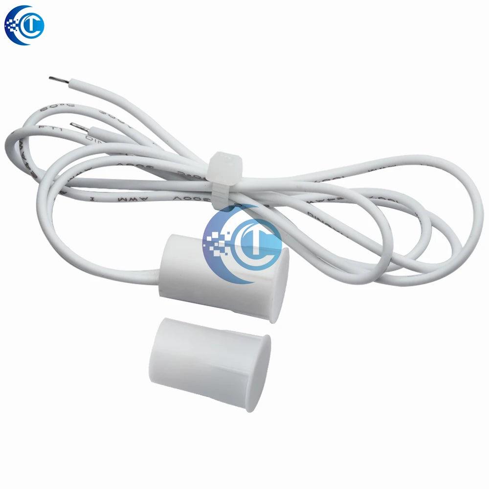 1 Pair Home Security Magnetic Door/Window Alarm Sensor - RC-33/MC-33 Recessed Reed Switch (DC 100V 300mA)