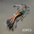 65/140/560/840Pcs/Box Solderless Breadboard Jumper Wires U Shape Breadboard Jumper Cable Wire Kit for DIY Arduino Breadboard