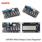LM7805 Multi-Output Linear Regulator Module 6~9V Input to 1.2/1.8/2.5/3.3/5V Output Voltage