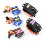 SG90 MG90S MG945 MG995 MG996 Servo Motor Suitable for Arduino UNO DIY Robot Arm Helicopter Ship Model Metal/Plastic Gears