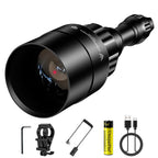 UniqueFire 1605 T38/50/67/75 IR850NM 940NM LED Infrared FlashLight Dimmer Switch illuminator USB Rechargeable Torch Night Vision