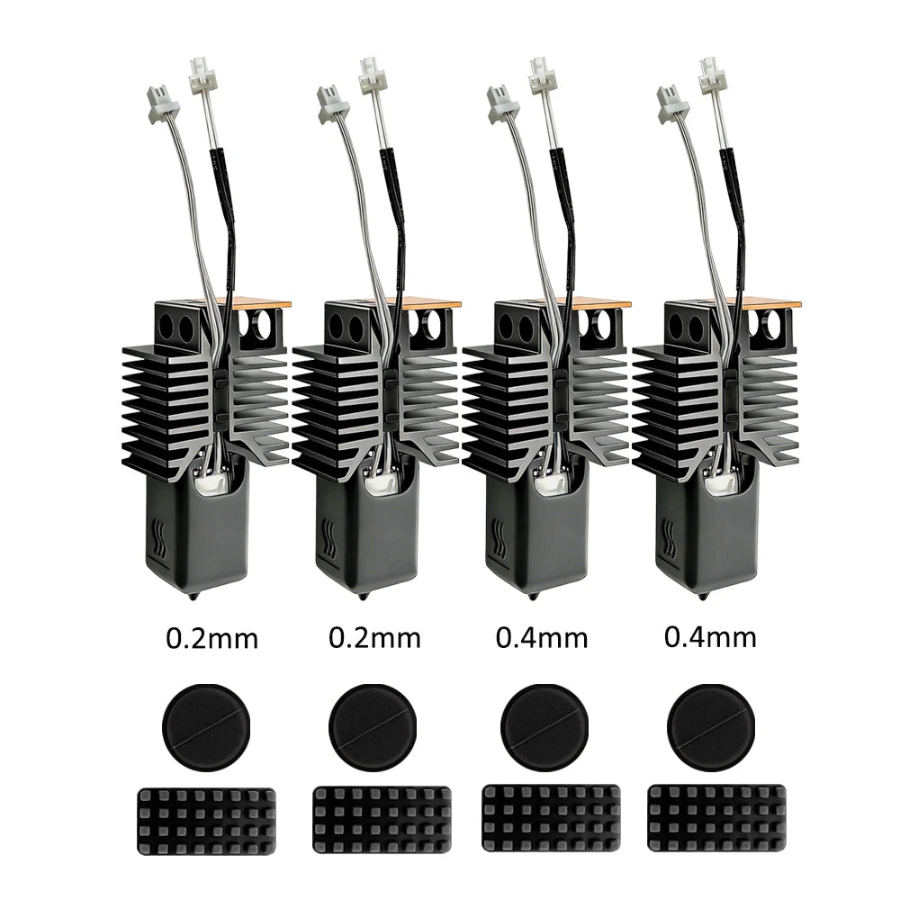 Toolhead Hot End For Snapmaker U1 Pre-installed Thermistor & Ceramic Heating Plate Quick Heating Hotend For U1 3D Printer Parts