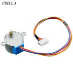 10pcs 28BYJ-48 5V 12V 4-Phase DC Gear Stepper Step Motor + Driver Board ULN2003 Wth Drive Module For Arduino DIY Electronic Kit