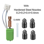 2.0 Version Upgraded Hotend For Kobra s1/s1 Combo Hotend Upgraded Thermistor Heater 200K For Anycubic Kobra S1/S1C Nozzles