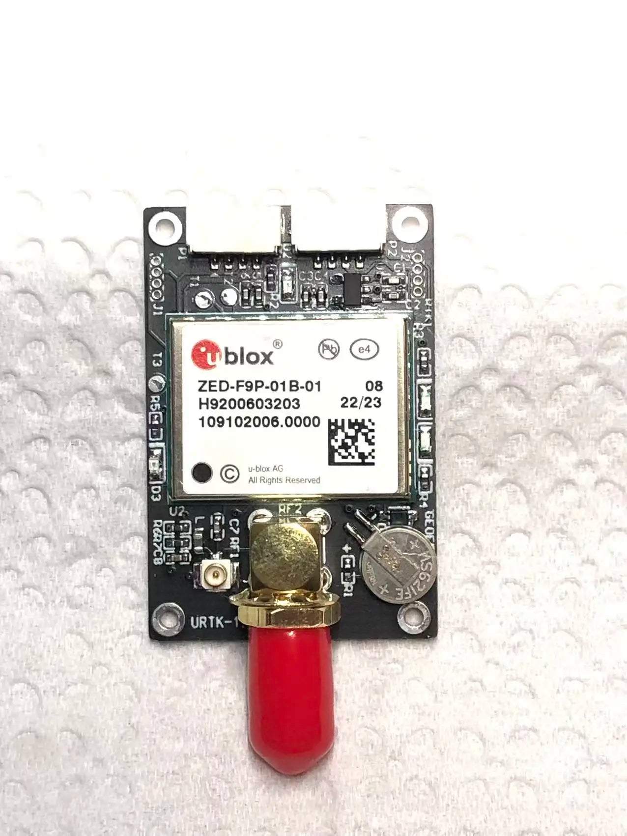 ZED-F9P-01B/02B RTK differential high-precision centimeter-level GNSS development board, Beidou drone surveying