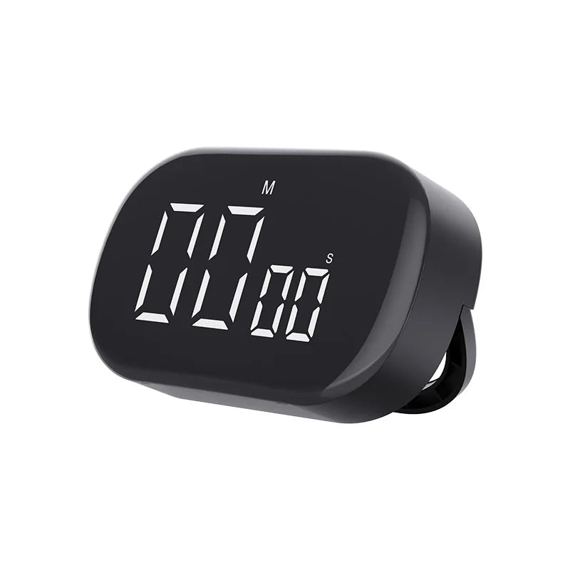 LED Digital Kitchen Timer Multifunctional Multifunctional Big Digit Clock Alarm Countdown Plastic Material