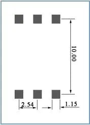 XGZP6847A Gas Pressure Sensor Module Ventilator Positive Negative Pressure-100KPa-40KPa ~ 700KPa