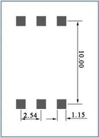 XGZP6847A Gas Pressure Sensor Module Ventilator Positive Negative Pressure-100KPa-40KPa ~ 700KPa