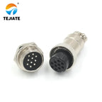 20mm Aviation Plug Connector and Socket GX20 2/3/4/5/6/7/8/9/10/12 core