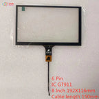QVK 6.2/7/8/9 Inch GT911 Capacitive Universal Digitizer For Car DVD GPS Navigation Multimedia Touchscreen Panel JR-005-GT911