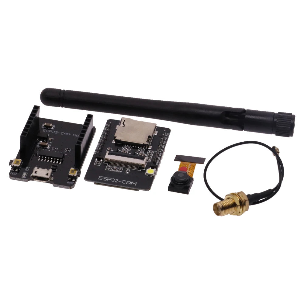 ESP32-CAM WiFi Module 2.4G Antenna ESP32S to WiFi ESP32-CAM-MB Development Board 5V Bluetooth With OV3660 Camera Module DIY