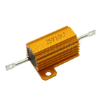 1PCS RX24 5W 10W 25W 0.01~30K Aluminum Power Metal Case Wirewound Resistor 1R 2R 5R 8R 10R 20R 100R 150R 1K 2K 5K 10K 100k Ohm