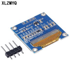 10pcs 0.96 Inch OLED Display Module I2C IIC SPI Serial 128X64 SSD1315 LCD 4Pin White/Blue/Yellow Blue For Arduino LED Display