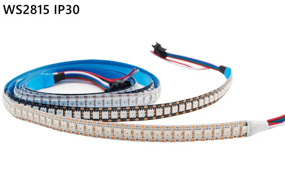 1-3M WS2812B WS2815 LED Strip 144 Pixels/LEDs/m Addressable IC Smart 5050 RGB LED Strip Light IP30/IP65/IP67 DC5V/12V