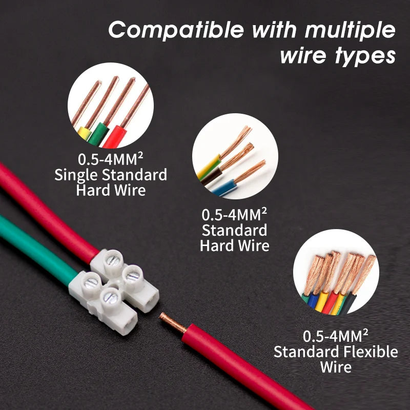 12 Position Barrier Screw Terminal Block 450V/32A PA66 Fire-Retardant Wire Connector 0.5-4mm² for Industrial Electrical Projects