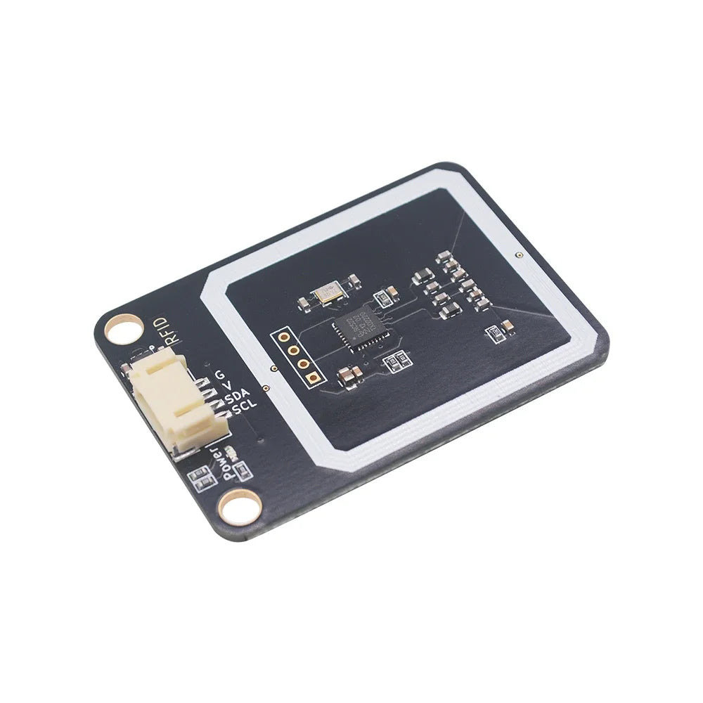 13.56MHz High‑Frequency RFID Module I2C Communication with 0X28 Address Compatible with ESP32 Microbit Arduino Raspberry Pi