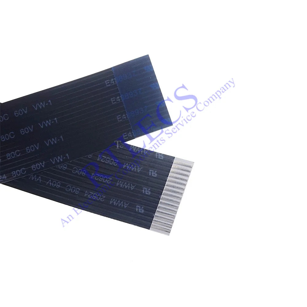 2 10 100 Pcs FPC Flexible Flat Cable FFC 15 PIN 1.0  MM Reverse Opposite 80 150 300 400 500 600 1000 2000 Black for Raspberry Pi