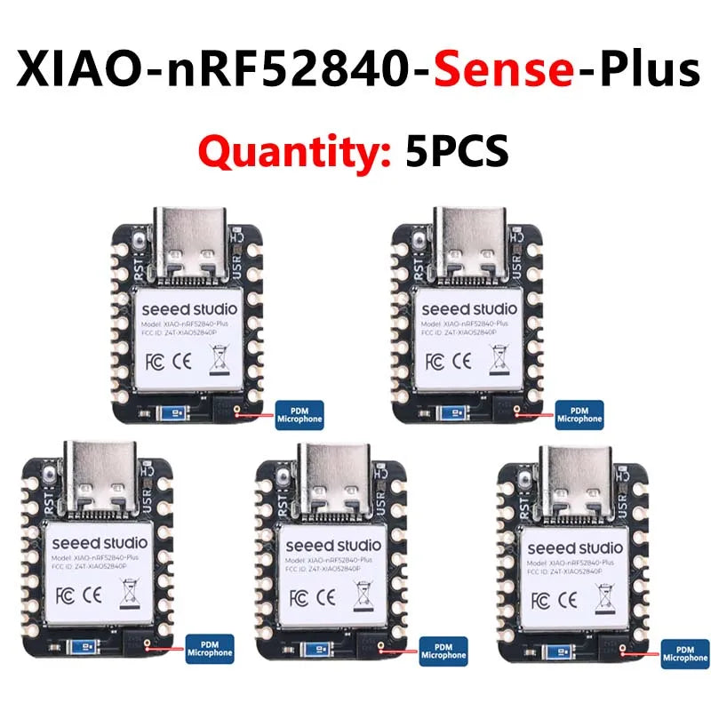 XIAO-nRF52840 Plus 20GPIOs BLE Sense Tiny SuperMini Onboard Mic/Sensor For Arduino For SeeedStudio